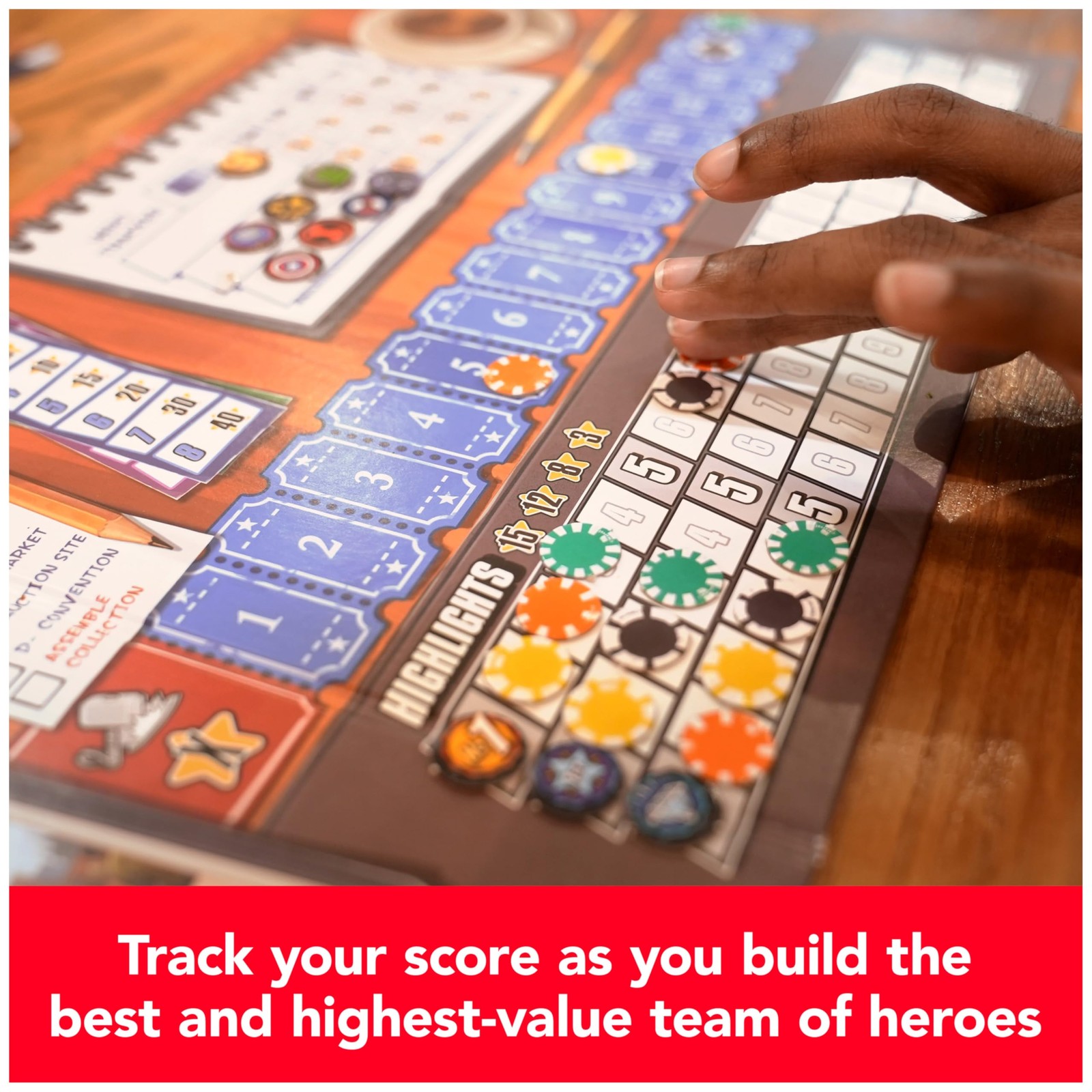 Marvel Comic Hunters Card Game – Strategy for 1-4 Players, Ages 14+