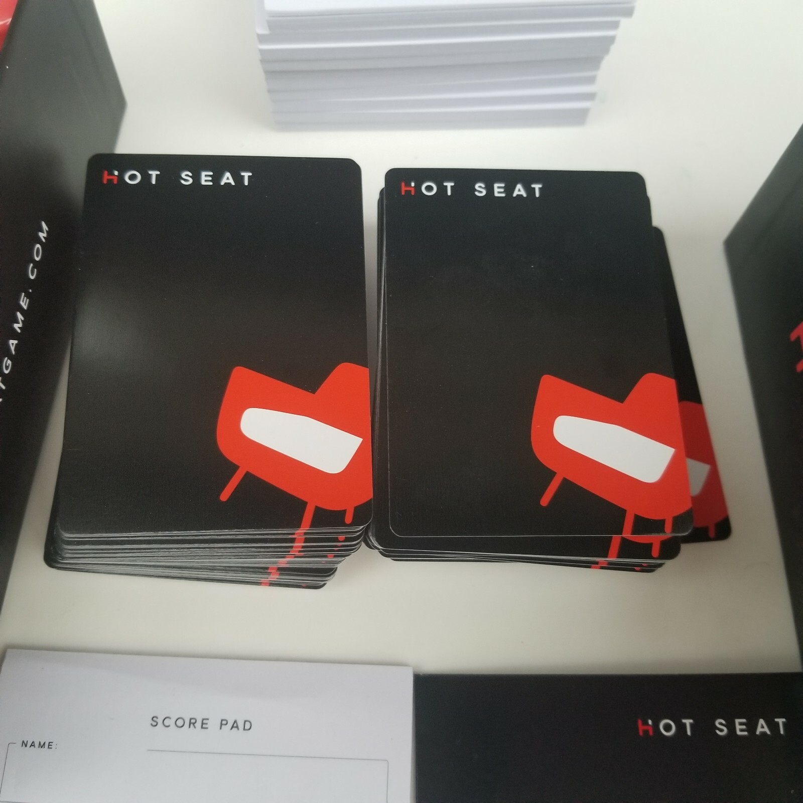 Buffalo Games “HOT SEAT” Adult Party Game About Your Friends 4-10 Players