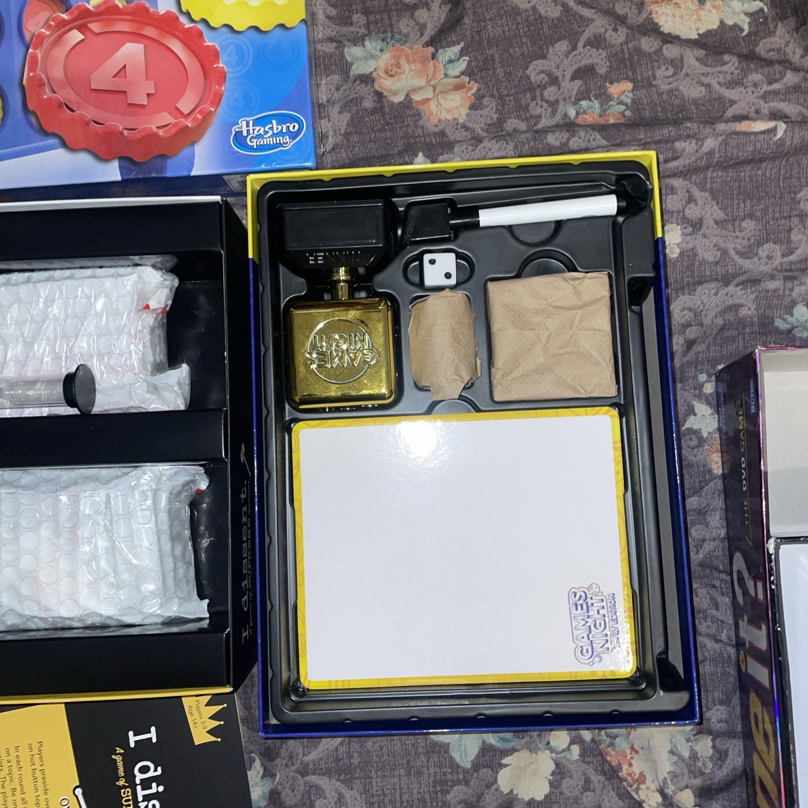 Mixed Lot Of 5 Games (Board/card)