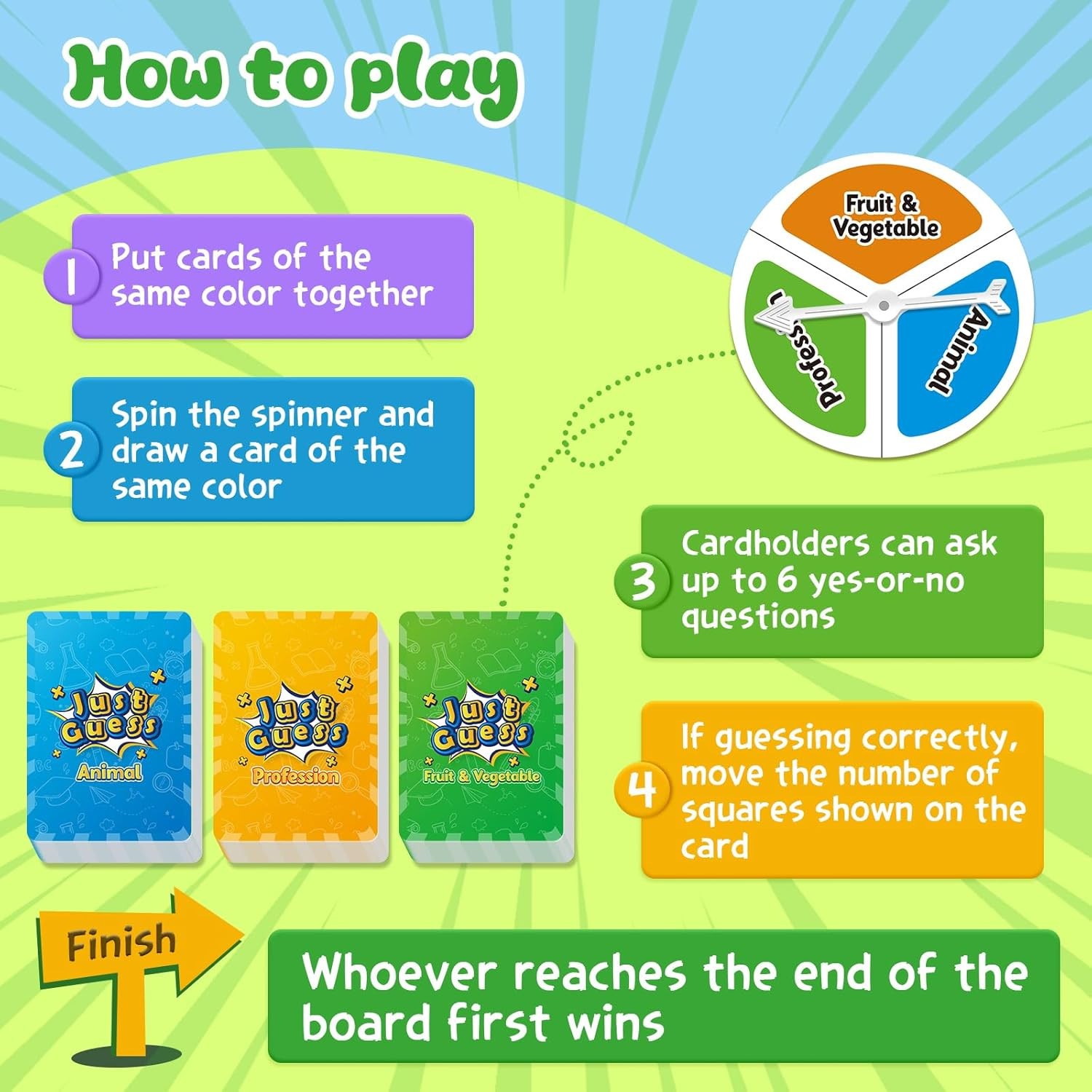 Just Guess Game for Kids Childrens Logical Thinking Problem Solving Abilities