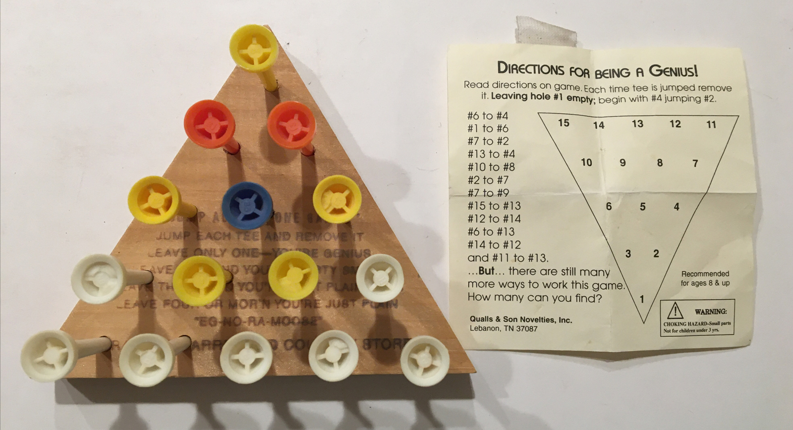 LOT OF 3 MILTON BRADLEY CRIBBAGE WITH PEG STORAGE TRIANGLE + WOODEN GAME PUZZLES