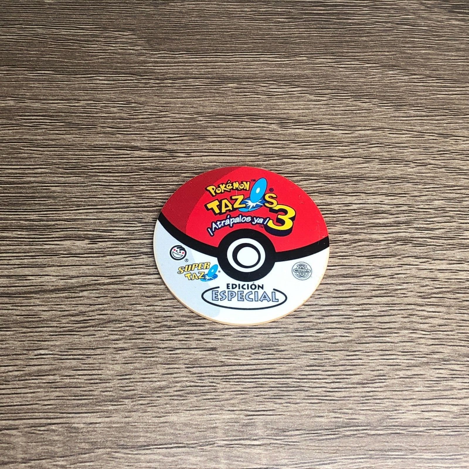 Pokemon Pogs Croconaw Tazos Sabritas Taps Mexico Nintendo Tazo 2001 Collectable