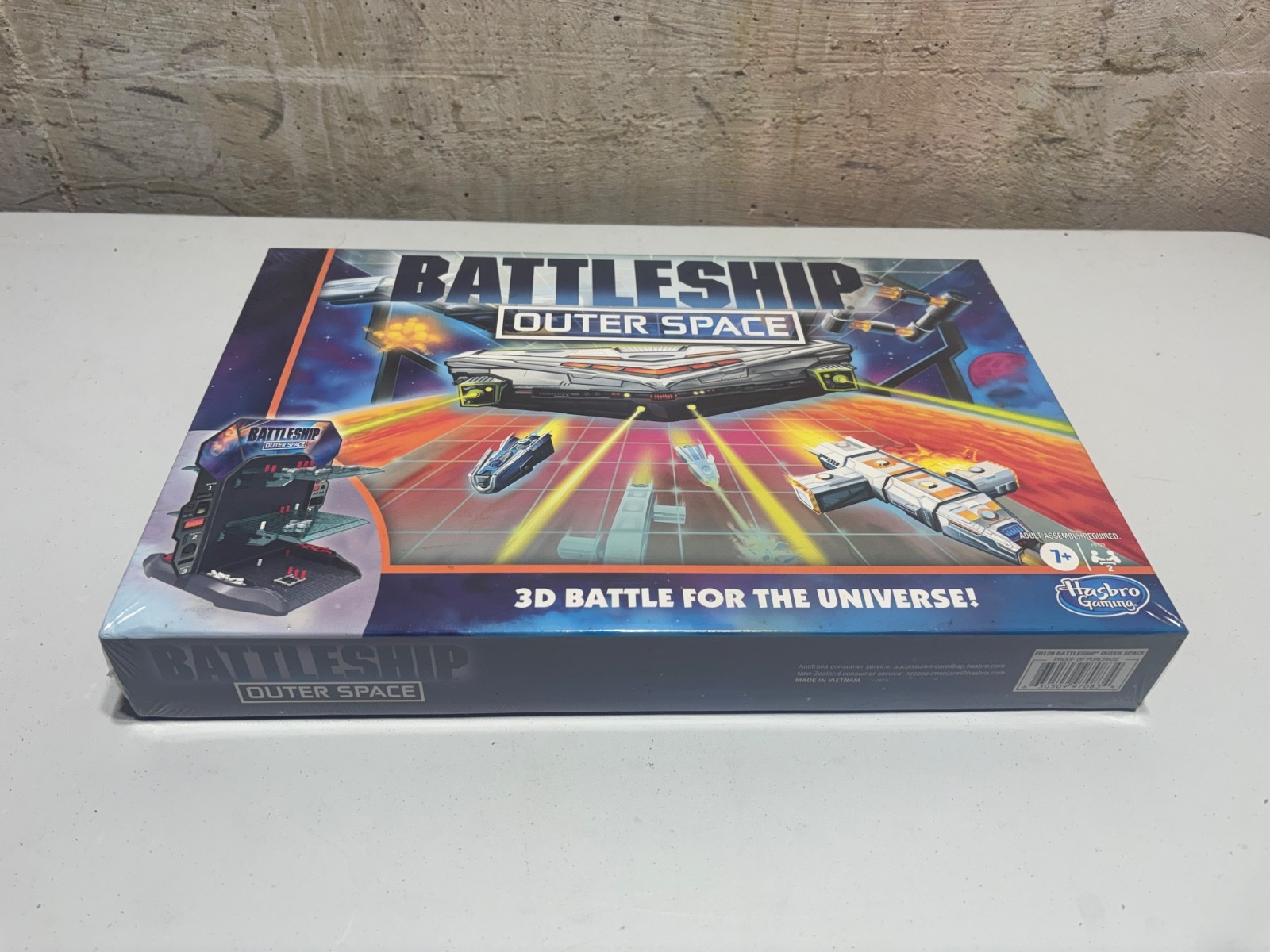 Battleship Outer Space 3D Battle for the Universe Board Game New Sealed Hasbro