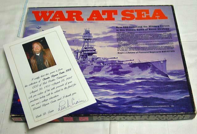 Avalon Hill : WAR AT SEA game – Battle of Atlantic Royal Navy (Crain Collection)