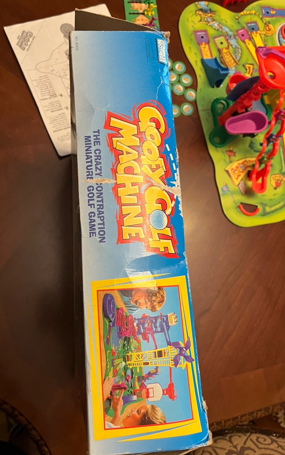 Vintage 1994 Parker Brothers Goofy Golf Machine Board Game COMPLETE