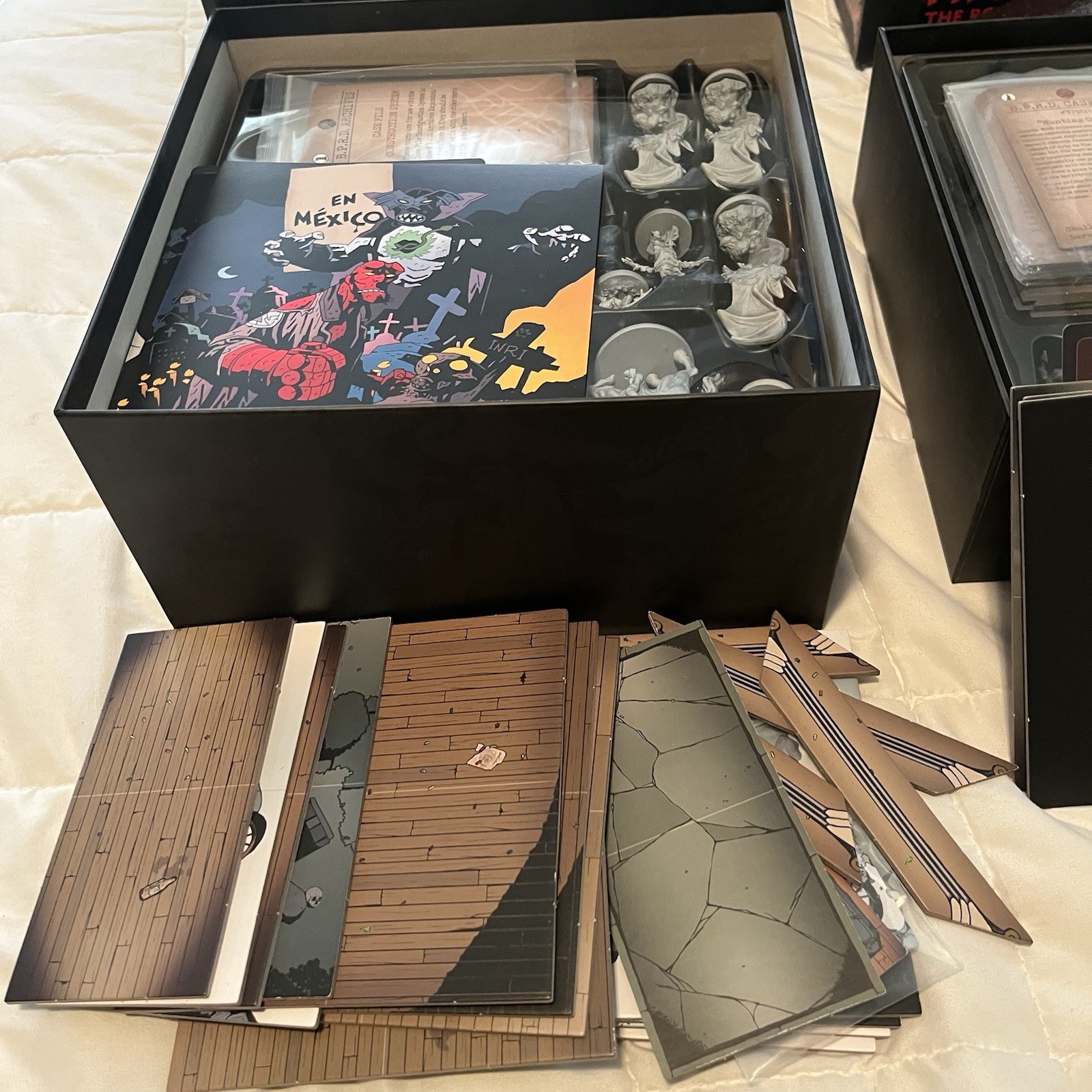 Hellboy: The Board Game (Expansions) Box Full of Evil & The Wild Hunt COMPLETE