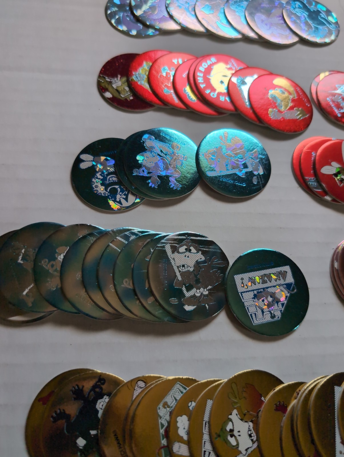 1993 Pog Pogs Lot Of 100 TTCI Hawaii