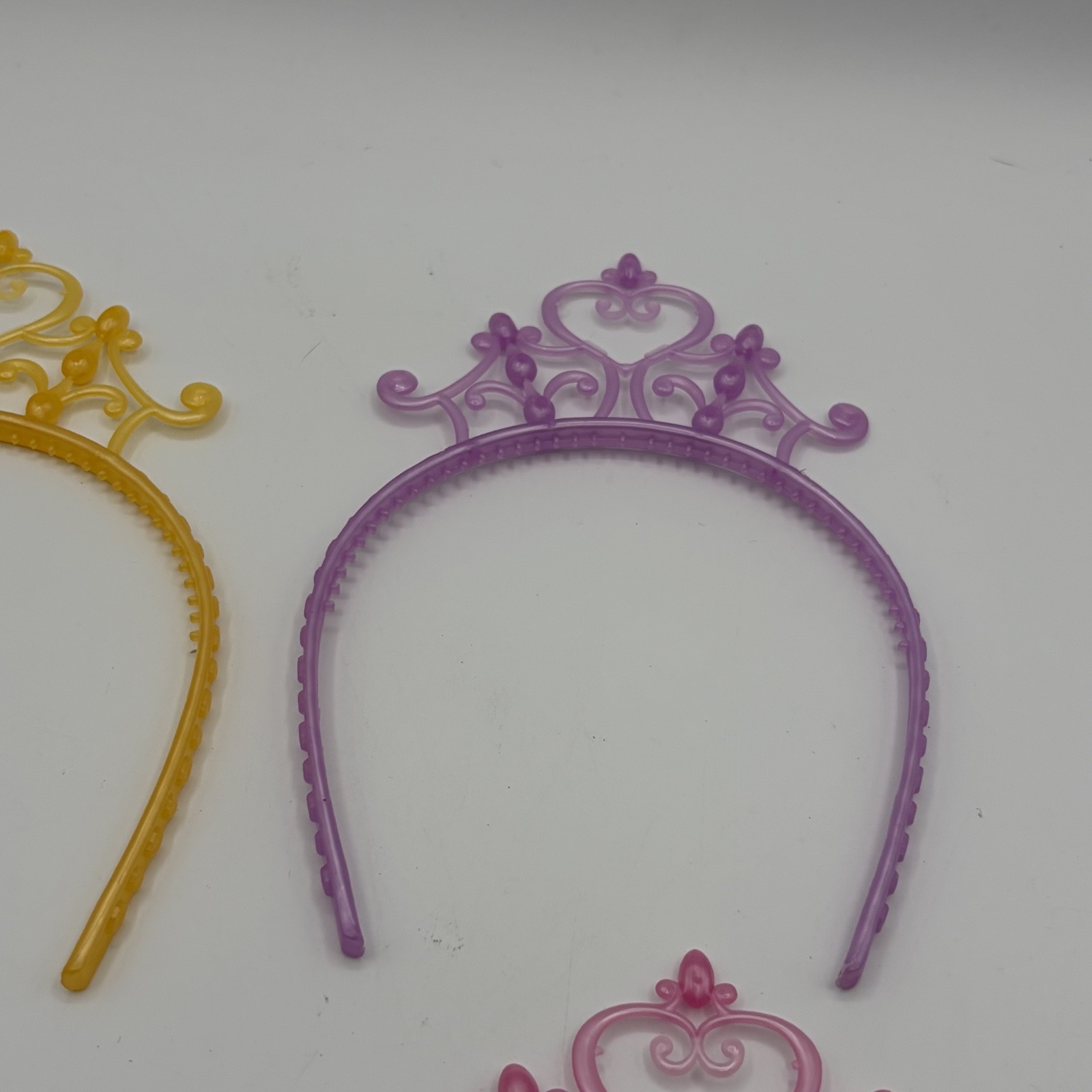 Disney Dazzling Princess Ages 4-Up 2-4 Players Replacement Parts 4 Headbands