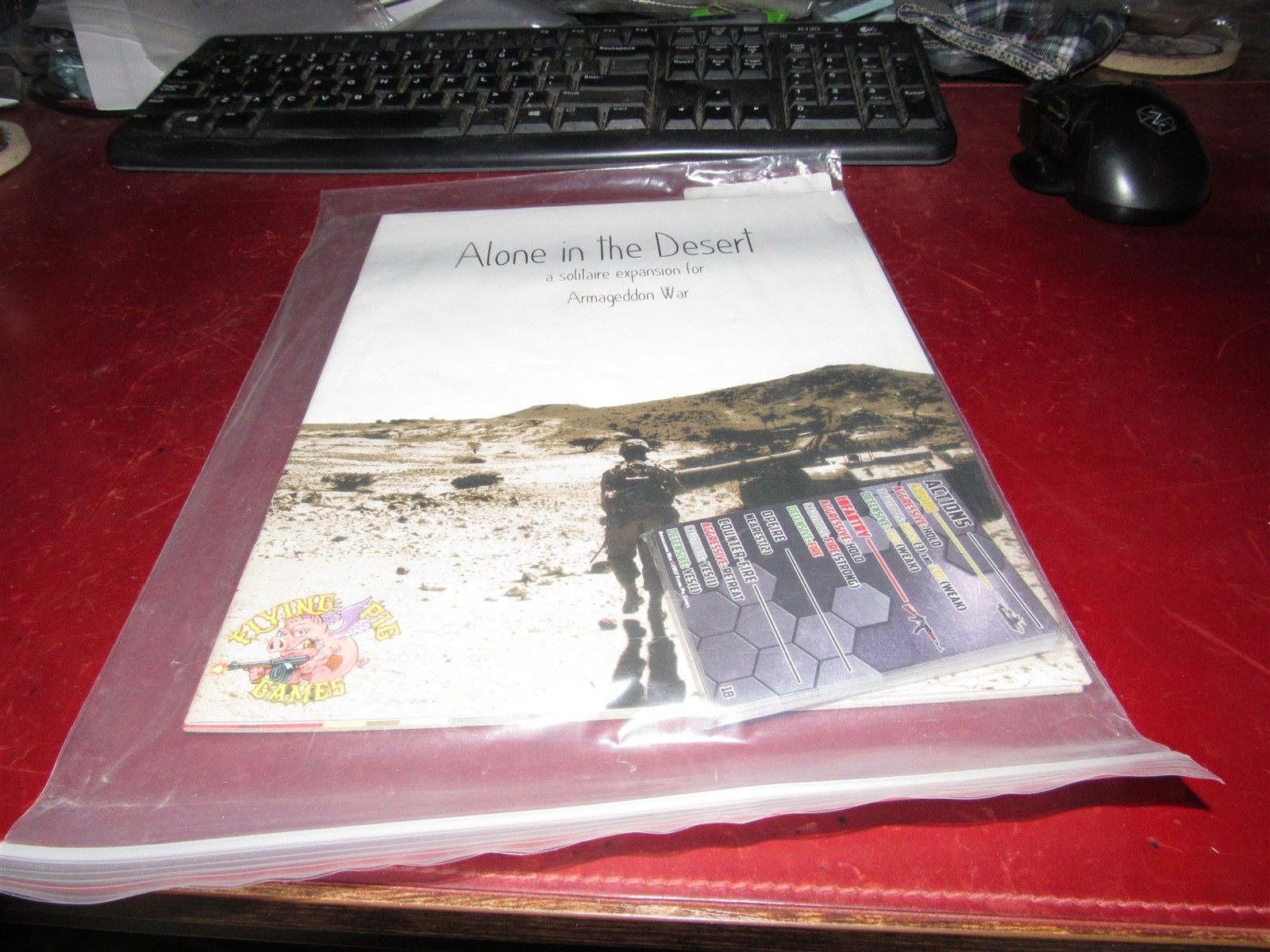 Flying Pig: Armageddon War: Alone in the Desert: Unpunched
