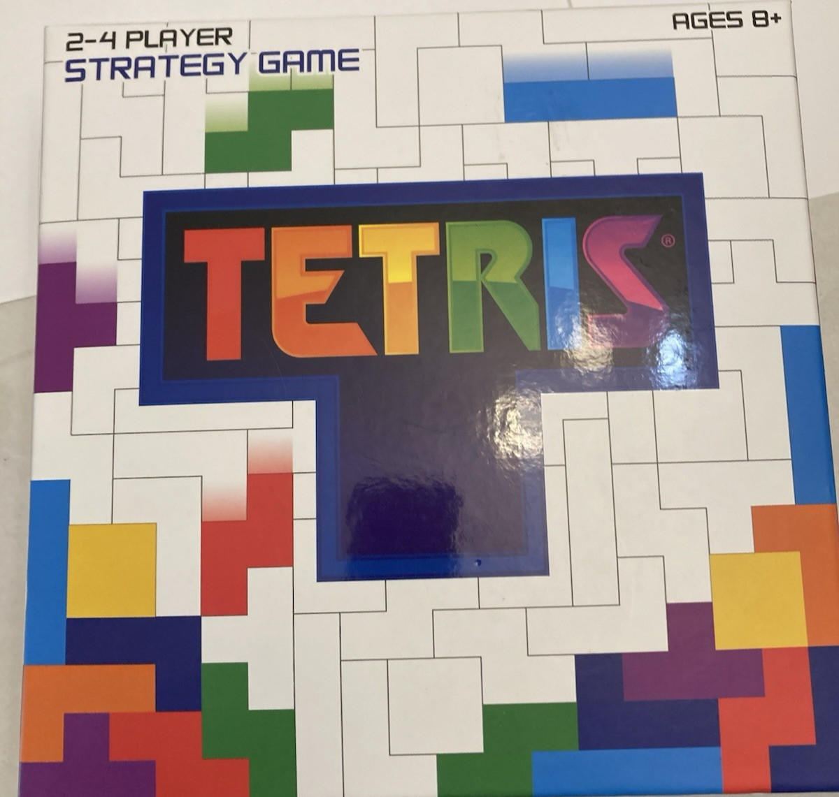 TETRIS Head-to-Head Strategy Family Board Game 2 to 4 Players, Ages 8+