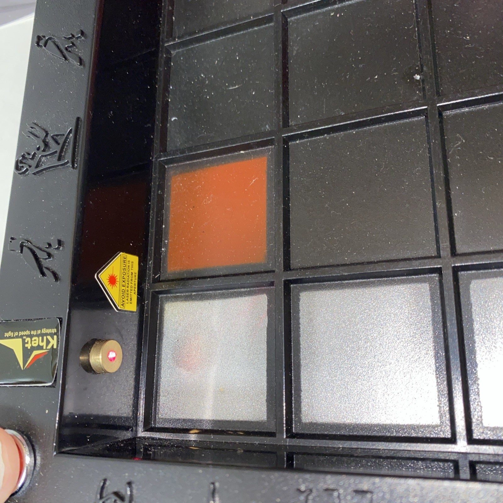 Original KHET Laser Board Game Board Lasers Tested Working 100% Complete VG
