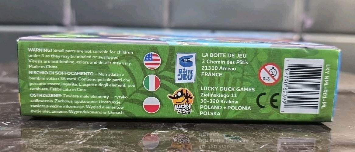 Nimalia Board Game Beautiful Animal Reserve Lucky Duck Games 2022 Complete