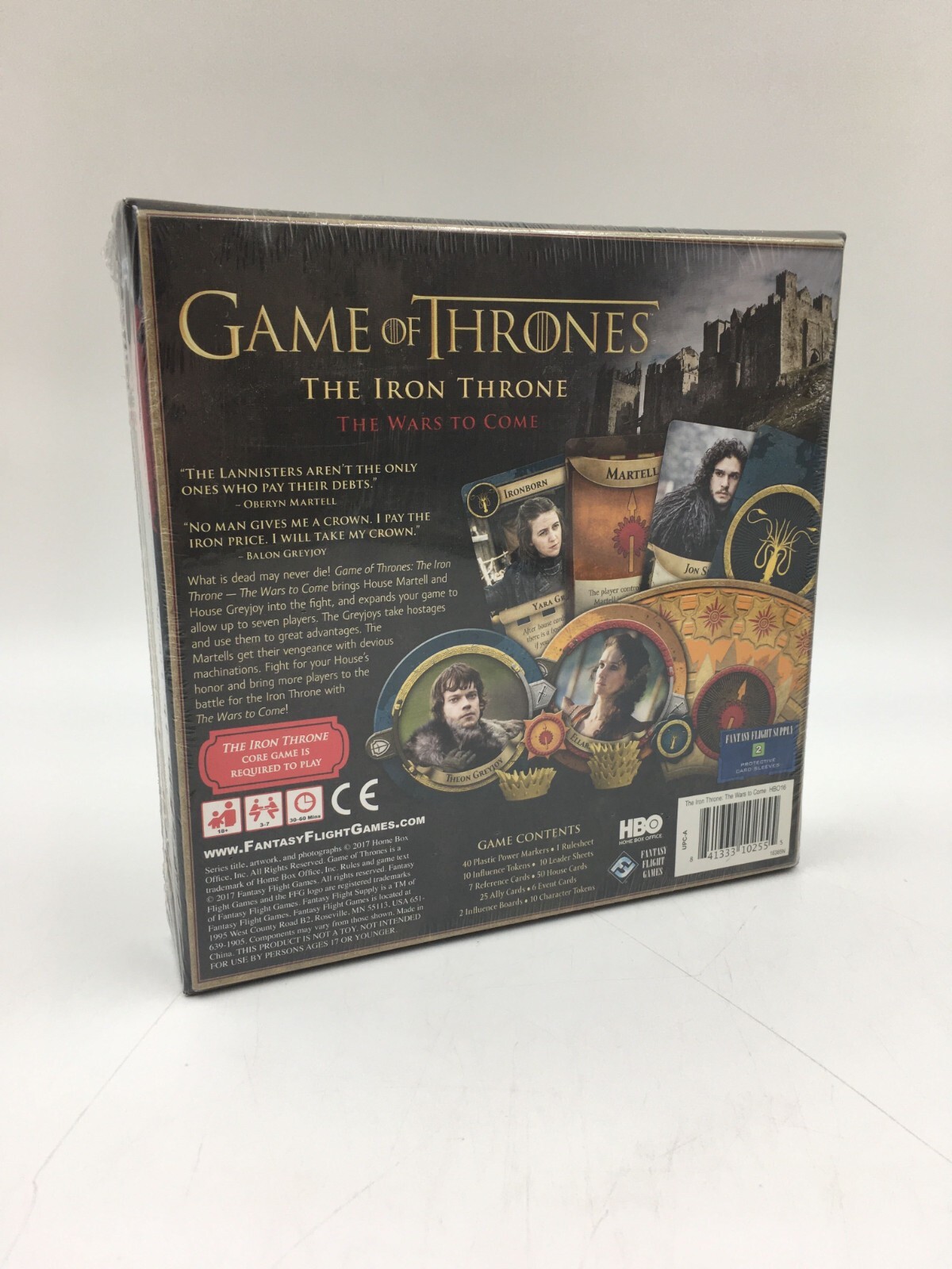Game of Thrones: The Iron Throne – The Wars To Come Expansion