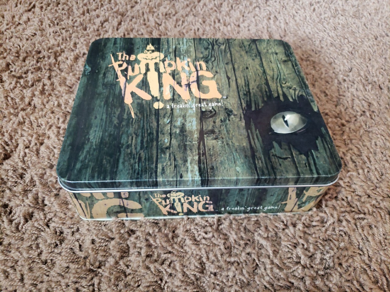Nightmare Before Christmas The Pumpkin King Game by Sababa Toys Complete