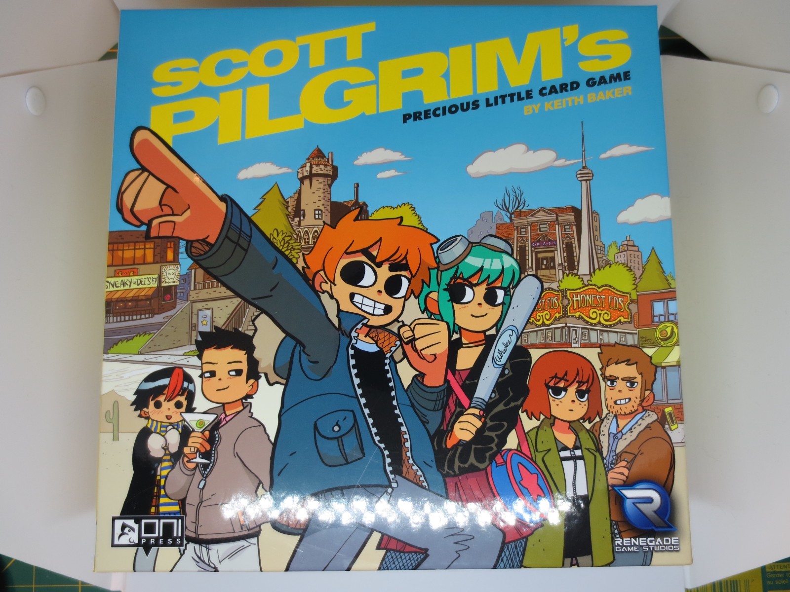 Scott Pilgrim’s Precious Little Card Game Renegade Game Open Box Complete