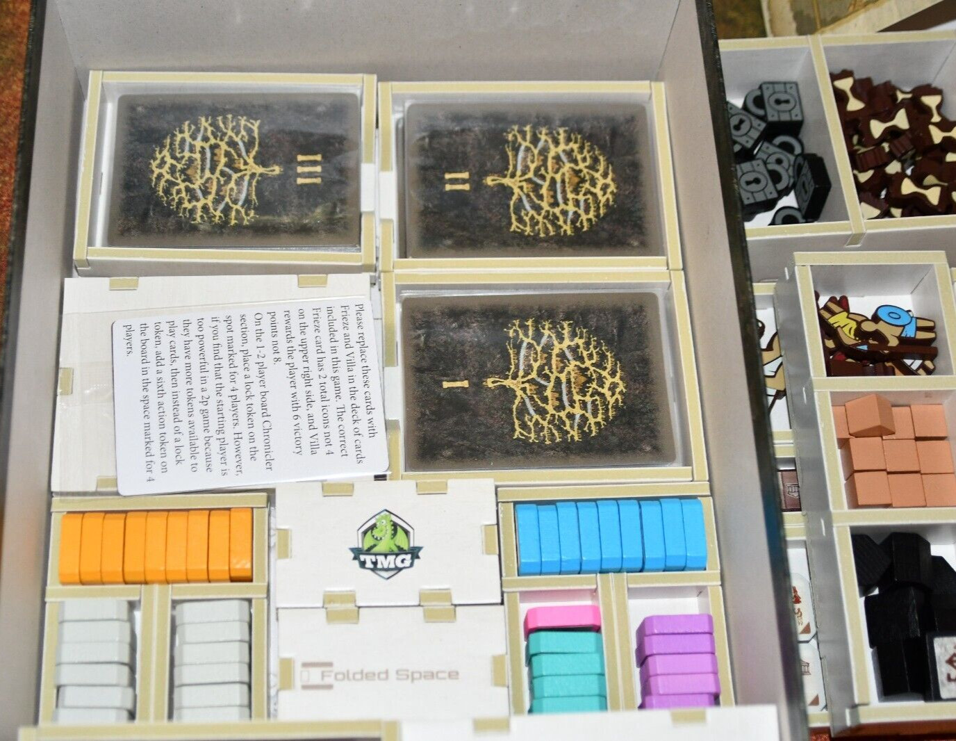 2018 Gentes Board Game Tasty Minstrel Games With Insert VG+
