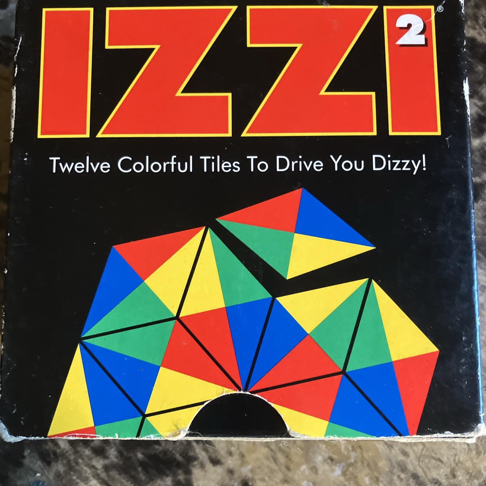 IZZI 2 Brain Color Matching Puzzle Tile Game Complete