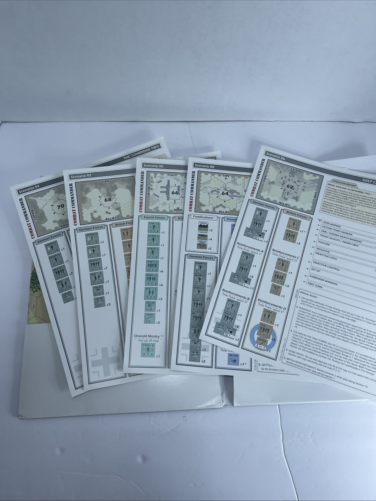 GMT Combat Commander GMT Games Battle Pack #6 – Sea Lion