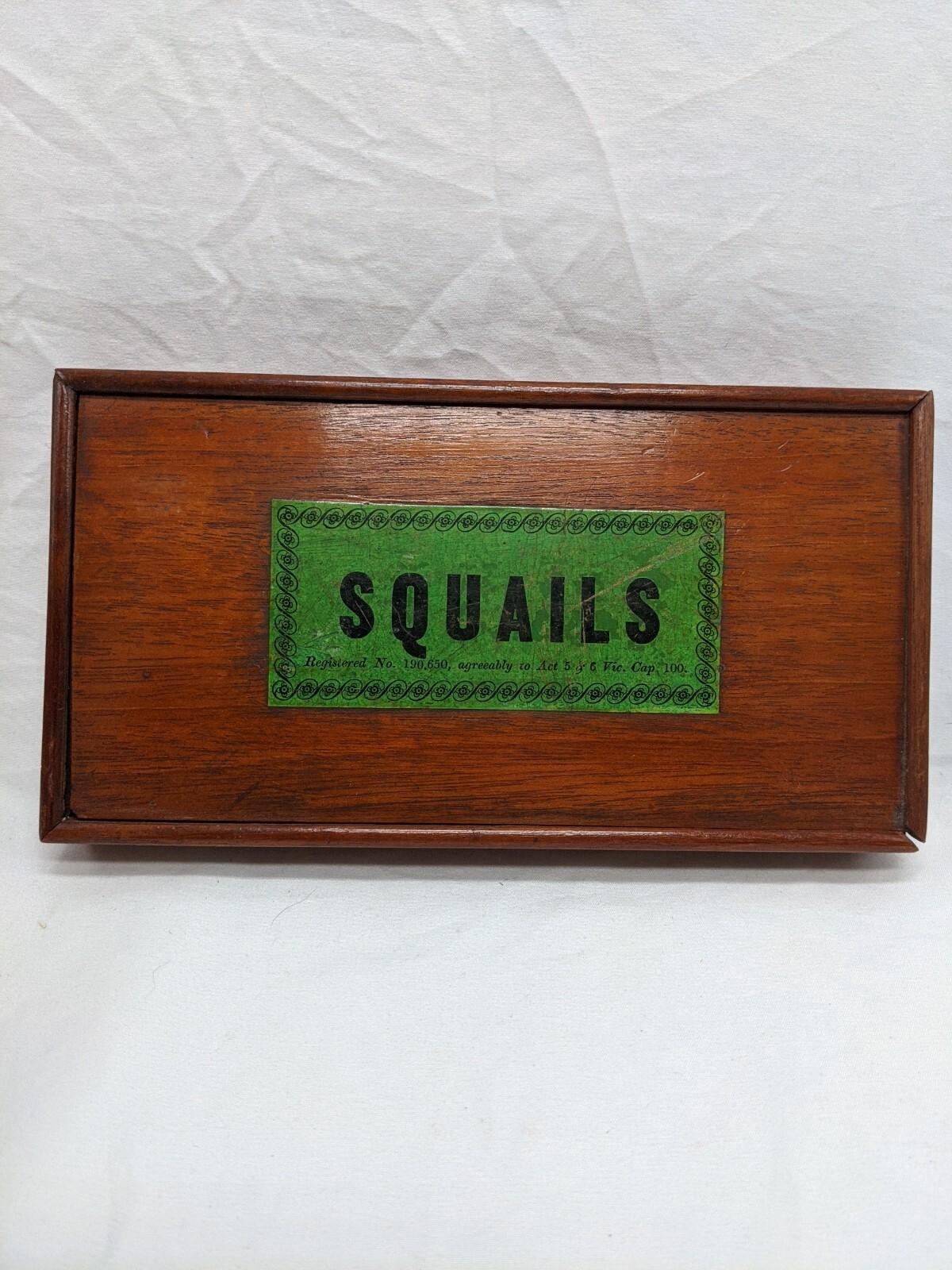 1864 Squails Board Game House Of Marbles John Jaques Of London
