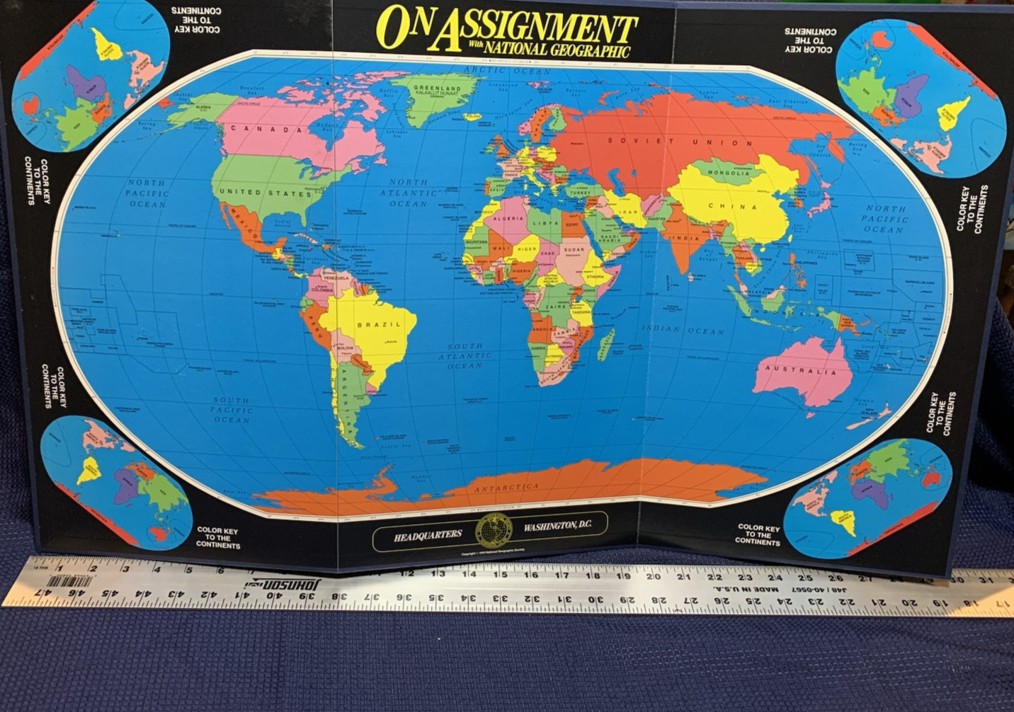 On Assignment With National Geographic Board Game – Geography Global Adventures