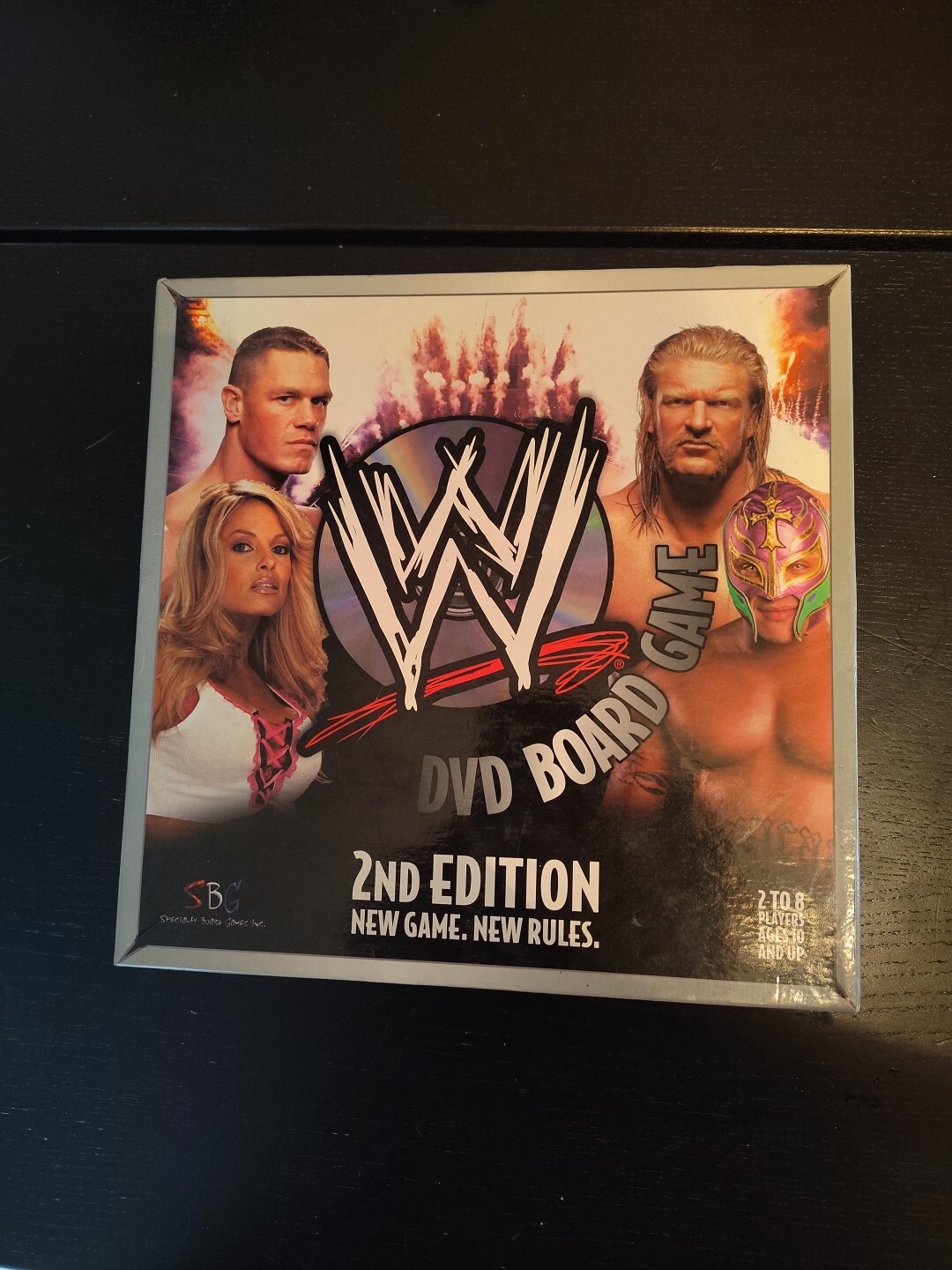 WWE DVD Board Game Wrestling 2nd Edition Raw Smackdown 2006 COMPLETE