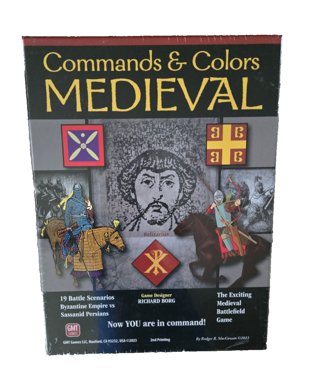 GMT Games: Commands & Colors: Medieval, 2nd Printing NEW STILL SEALED