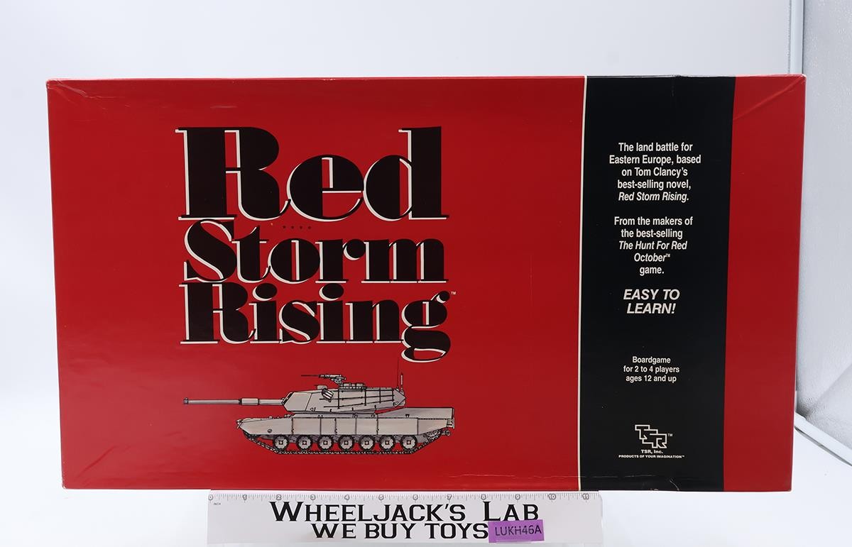 Red Storm Rising Board Game 100% Complete 1989 TSR Inc