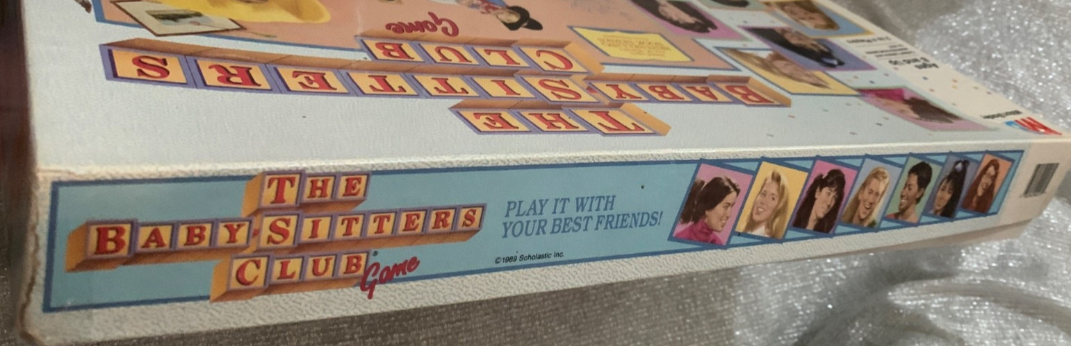VINTAGE The Baby Sitters Club Game COMPLETE Milton Bradley 1989 BSC Girls Books