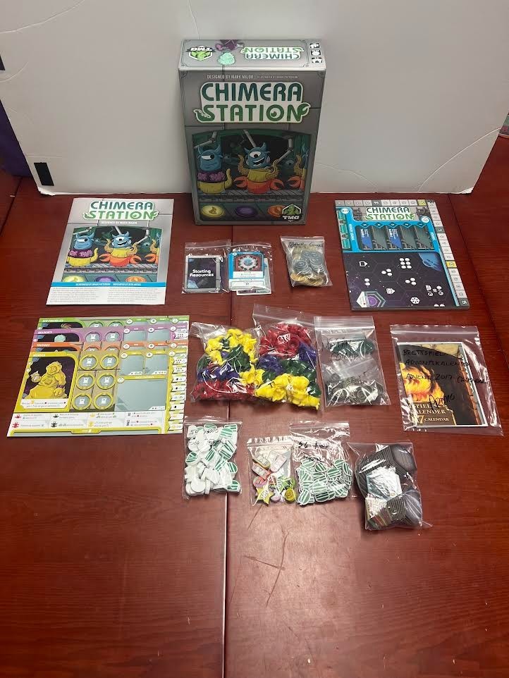 Chimera Station Board Game Deluxified Edition + 2017 Mini Expansion Promo – TMG