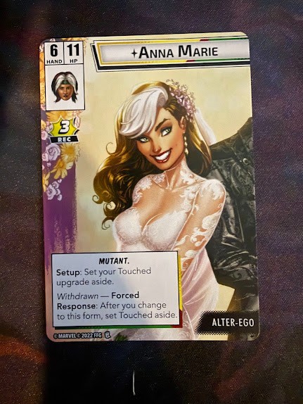 [Marvel Champions LCG] Rogue (Alternate Art) – Mutant Genesis Promo Card – NM