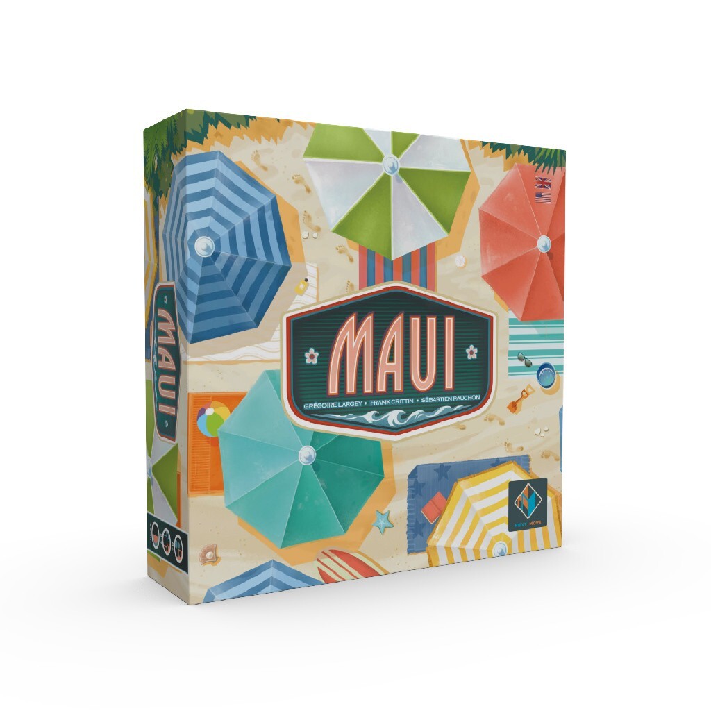 Maui Board Game Next Move Games NMG60100EN Family Tile Towel Beach