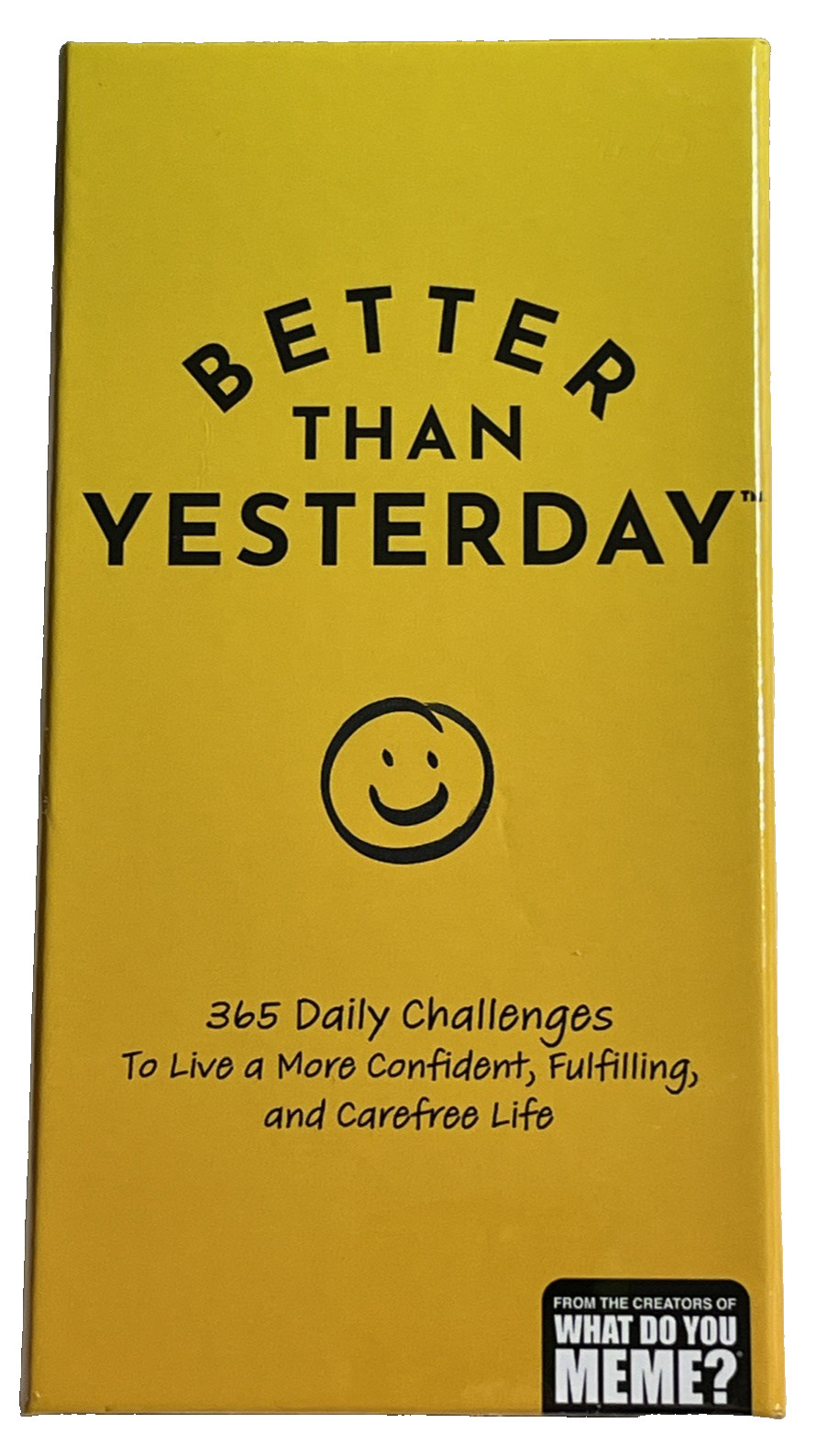 Better Than Yesterday 365 Daily Challenges Game 2020 What Do You Meme SEALED