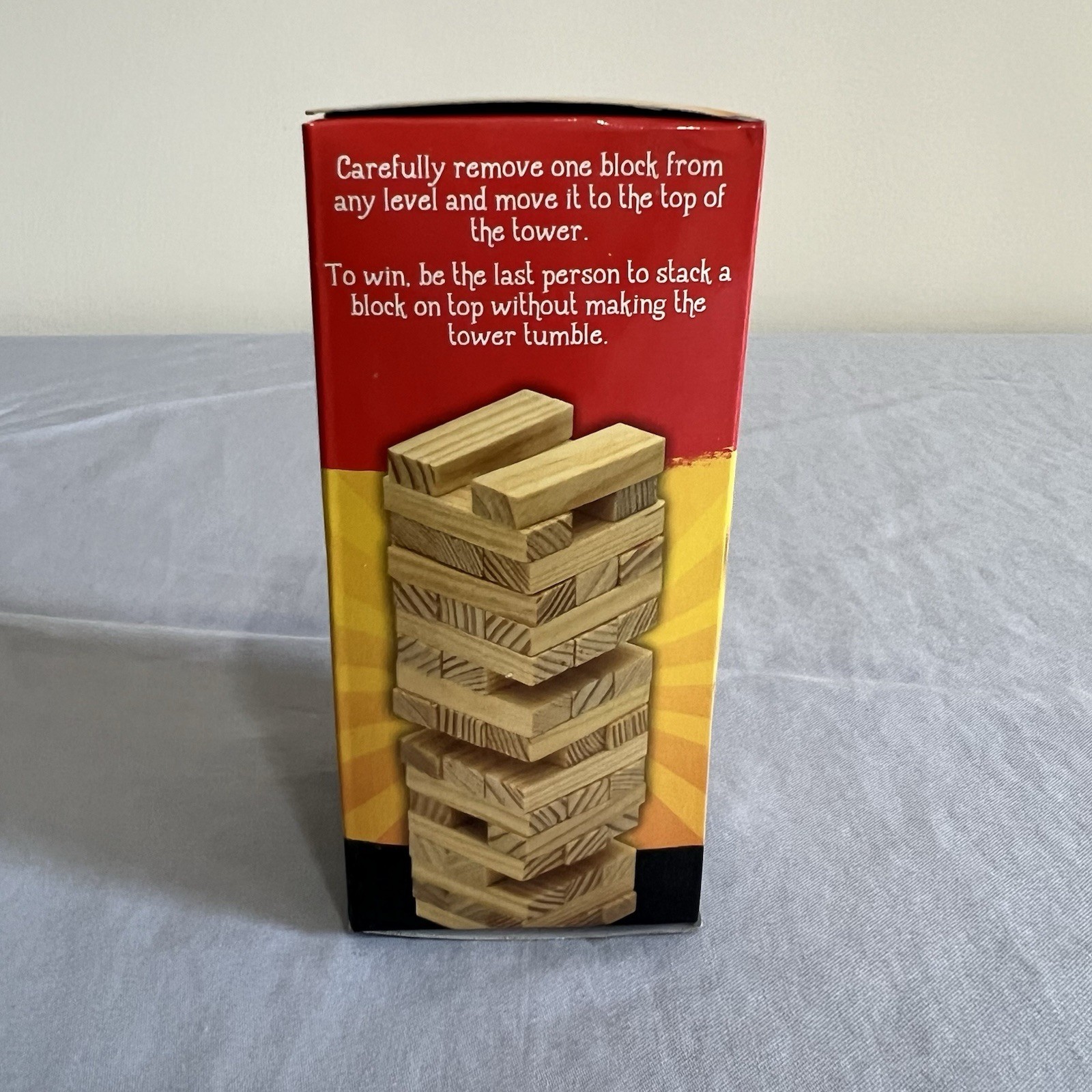 Tumbling Tower (Mini) Game – Natural Wood – Sealed