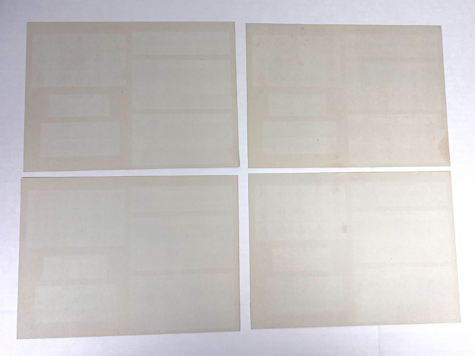 Vtg 1984 Avalon Hill Stellar Conquest Task Force Card Lot of 4 Parts Accessories