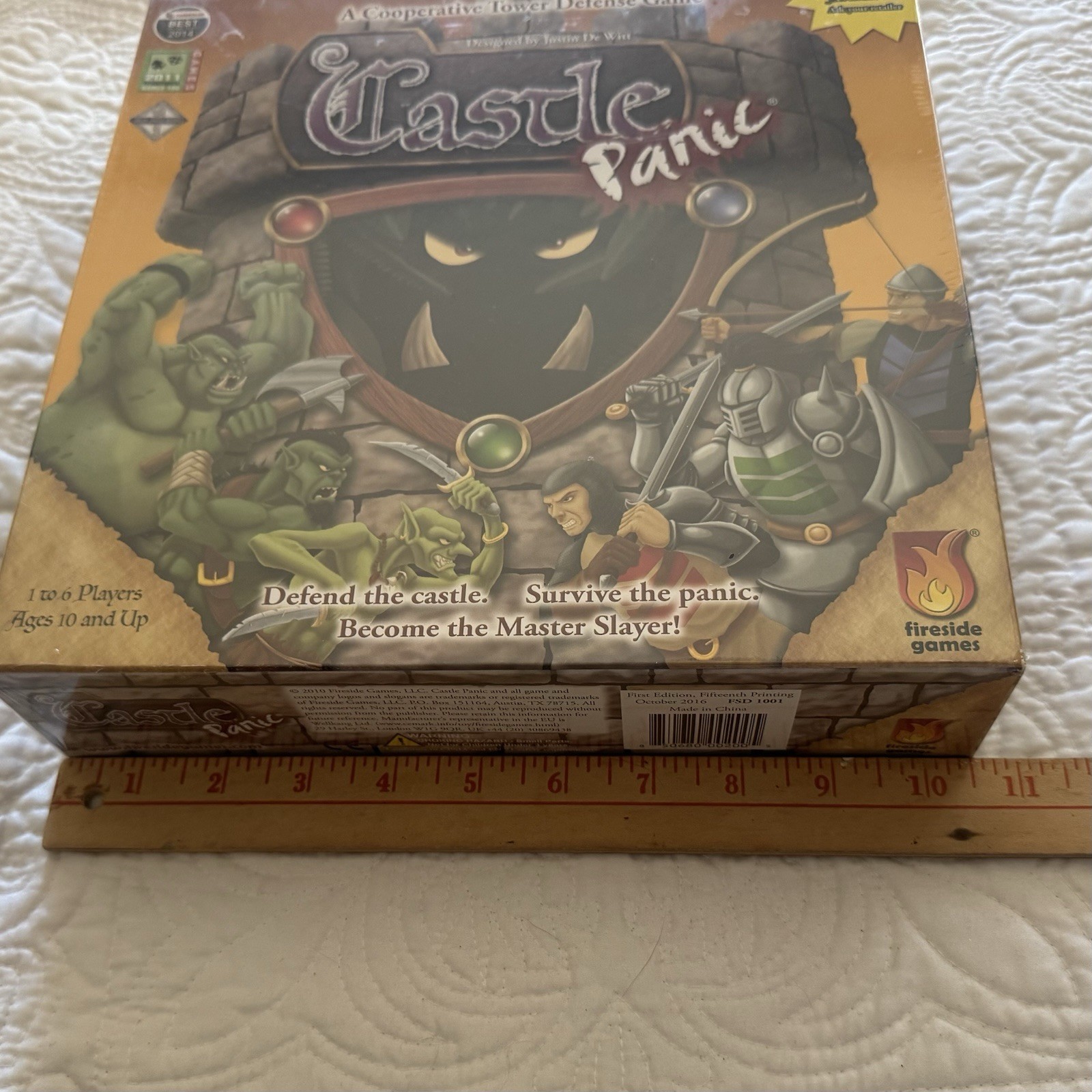 Castle Panic Board Game New Sealed Fireside Games Cooperative Tower Defense