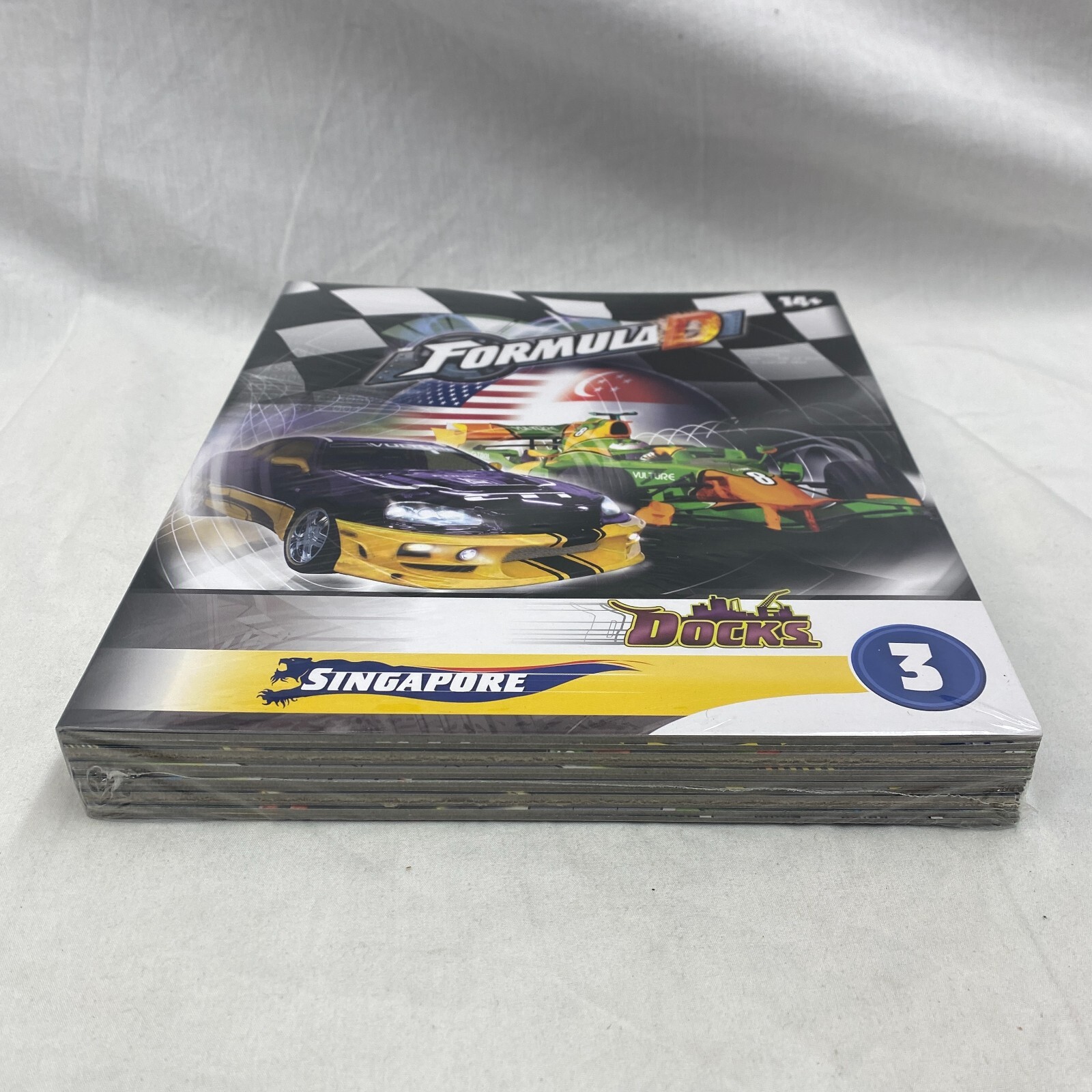 Formula D: Circuits 3 – Singapore & the Docks Board Game Exp Track Pack New SW