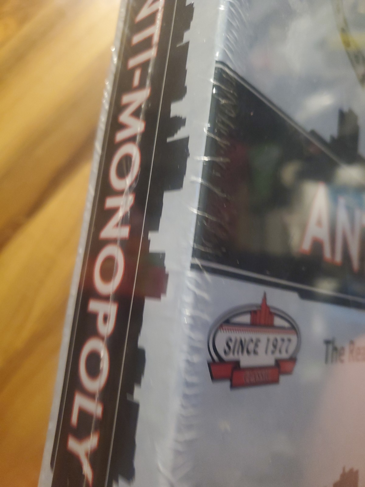 ANTI-MONOPOLY BOARD GAME UNIVERSITY GAMES 8+ YEARS FAMILY BOARD GAME Sealed
