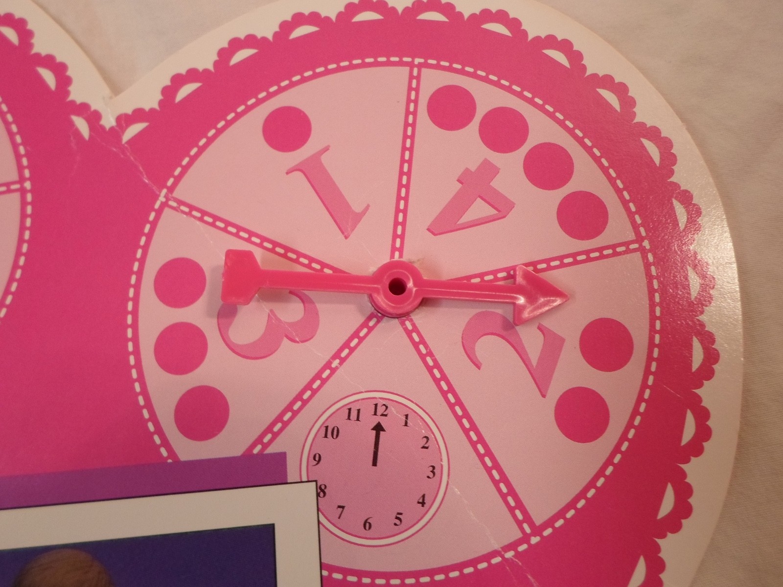 **Replacement Parts** Barbie Dream Date Board Game 1992 **Heart Spinner Arrow**