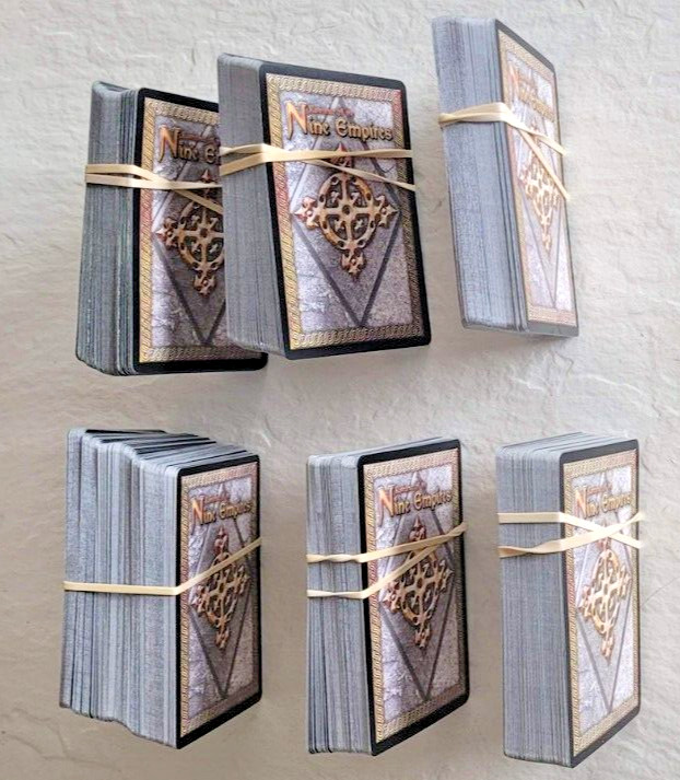 Romance of the Nine Empires Game Mark Wootten 15th Anniversary Complete