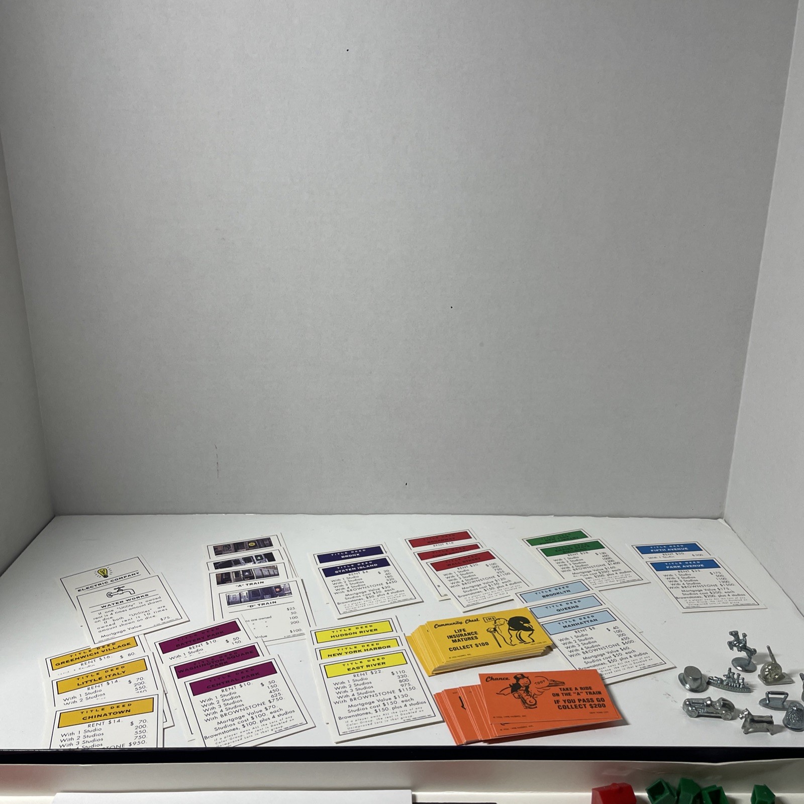 Monopoly 1998 New York City Edition Complete Preowned Very Good Condition