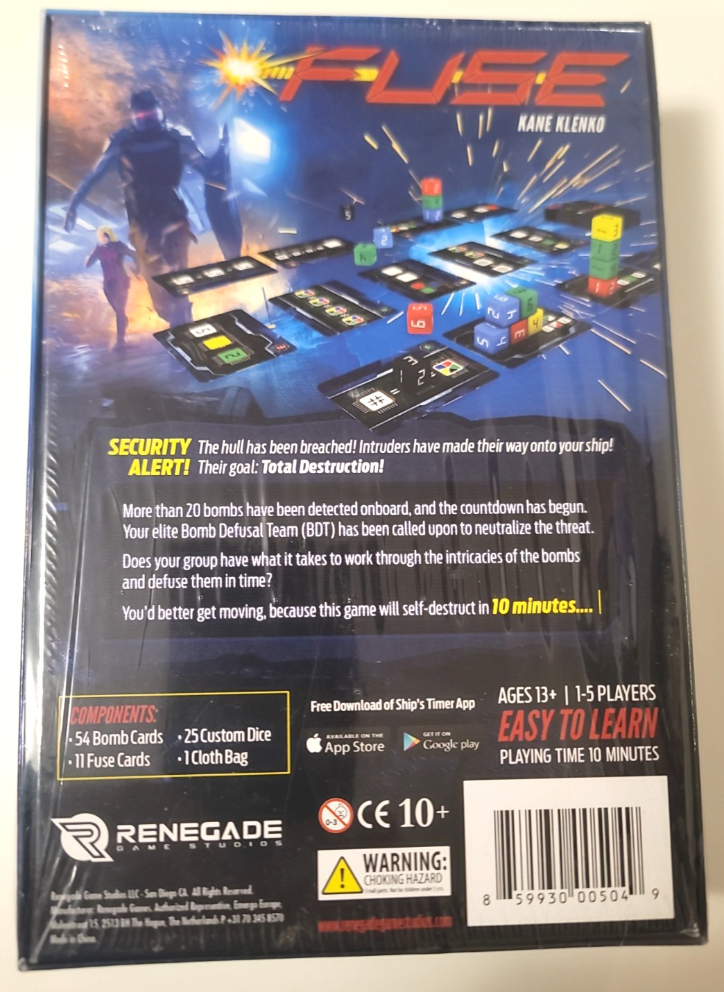 Fuse 2015, Renegade Game Studios, New Sealed
