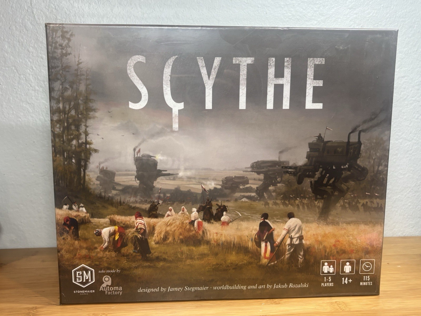Scythe Board Game Stonemaier Games NEW SEALED
