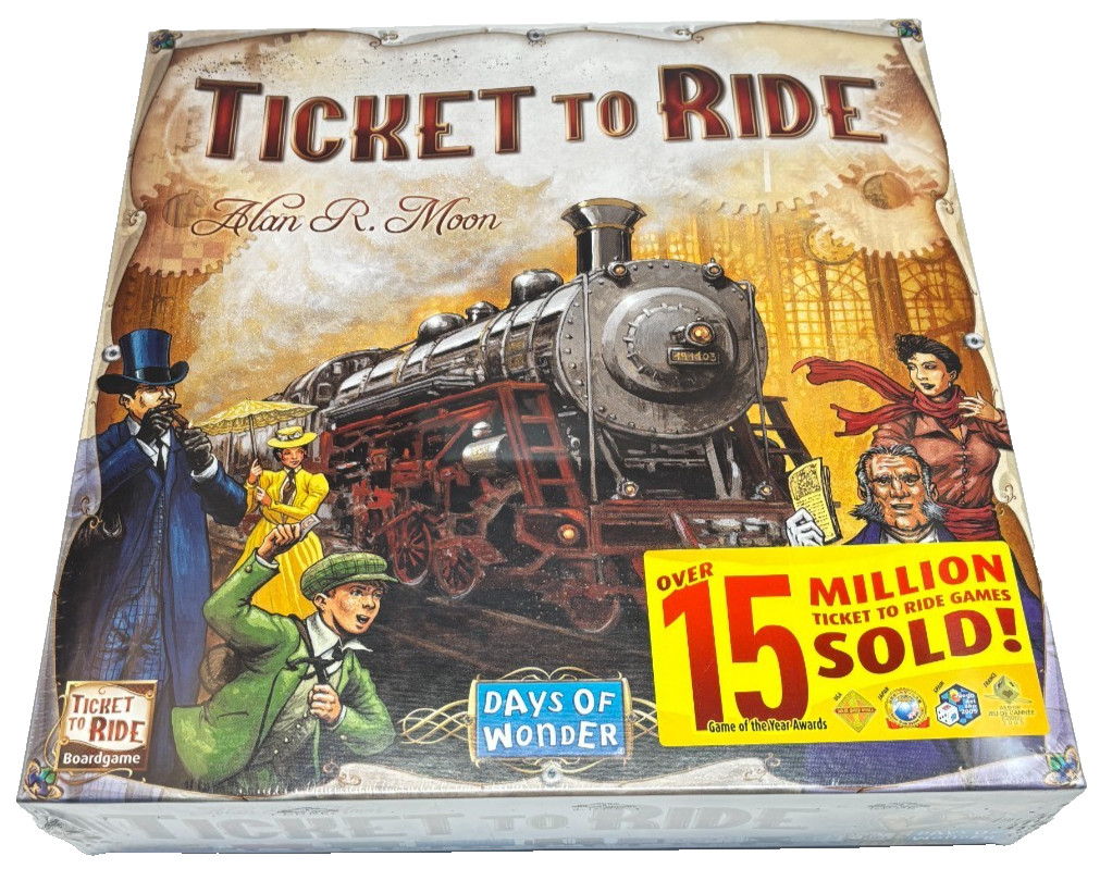 Ticket to Ride: Days of Wonder- Board Game- New / Factory Sealed!
