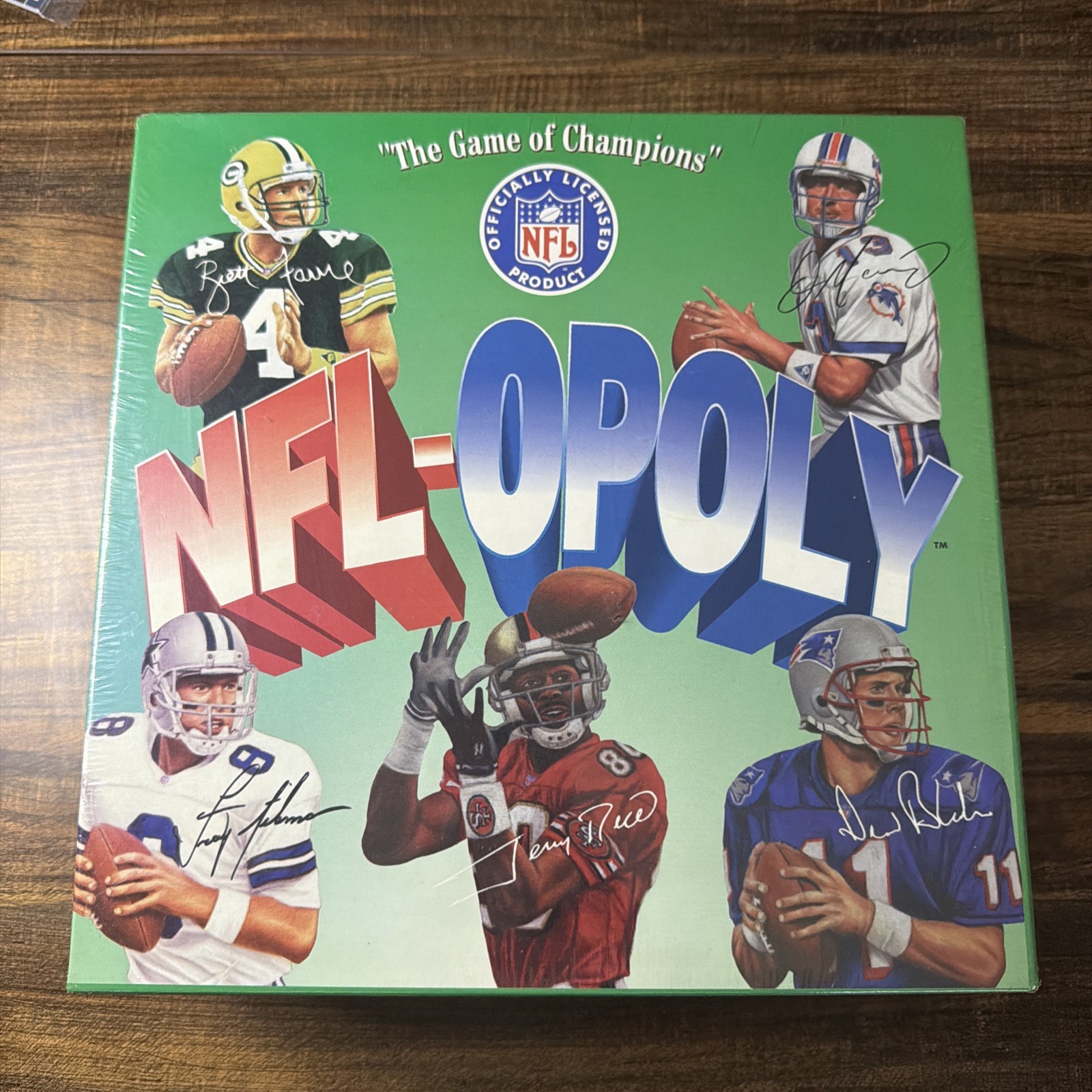 vintage NIB 1994 NFL-OPOLY BOARD GAME Football SEALED officially licensed NEW