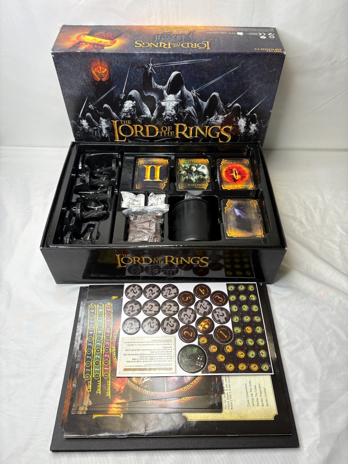 The Lord of the Rings Nazgul Board Game – Heroclix Neca Wizkids