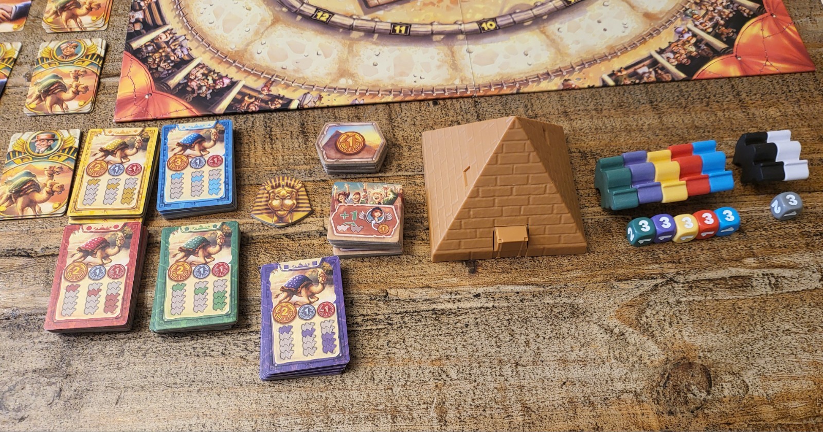 CAMEL UP Second Edition 2018 Strategy Dice Game Family Board Game