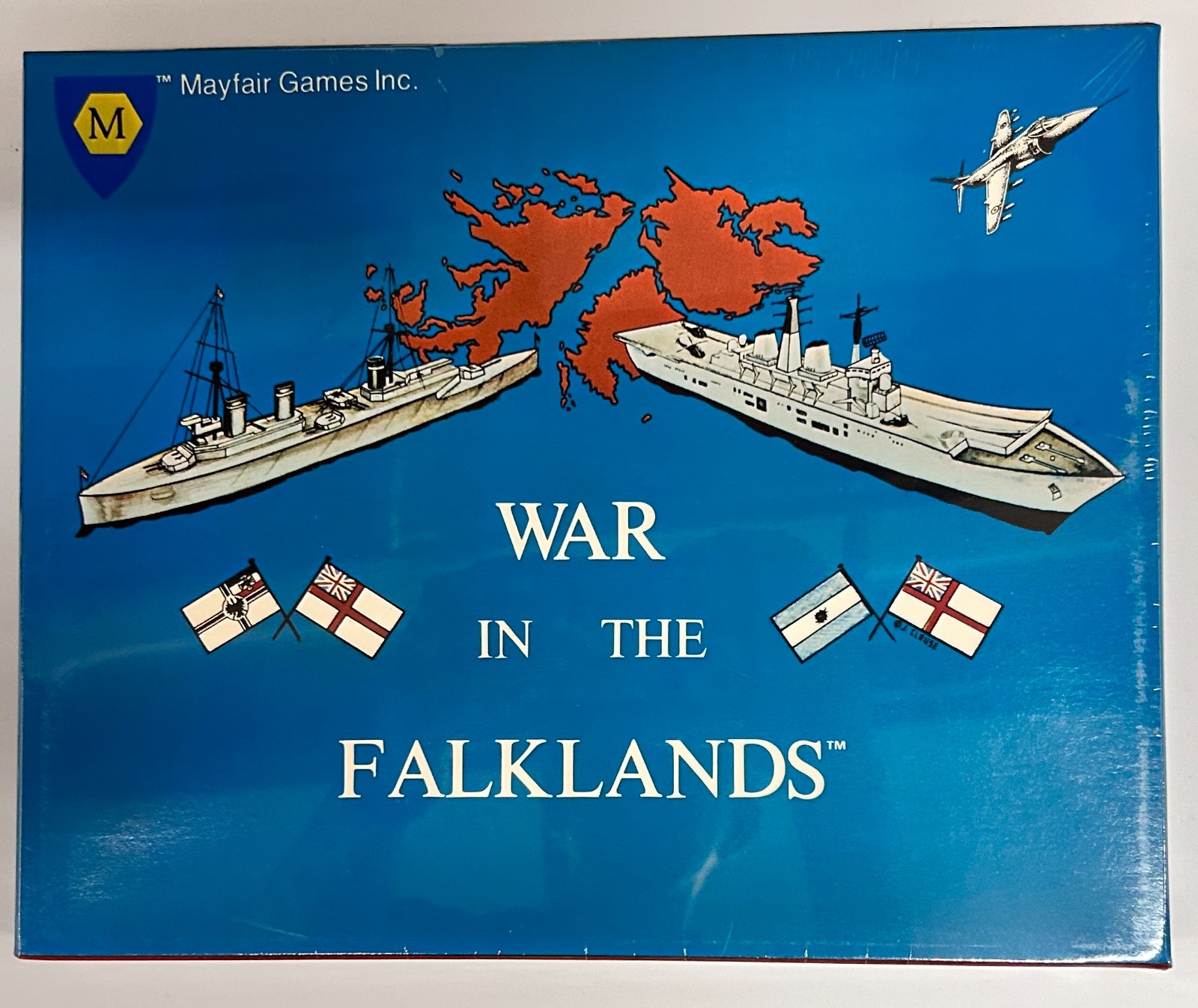 Mayfair Games War in the Falklands Board Game New in Shrink