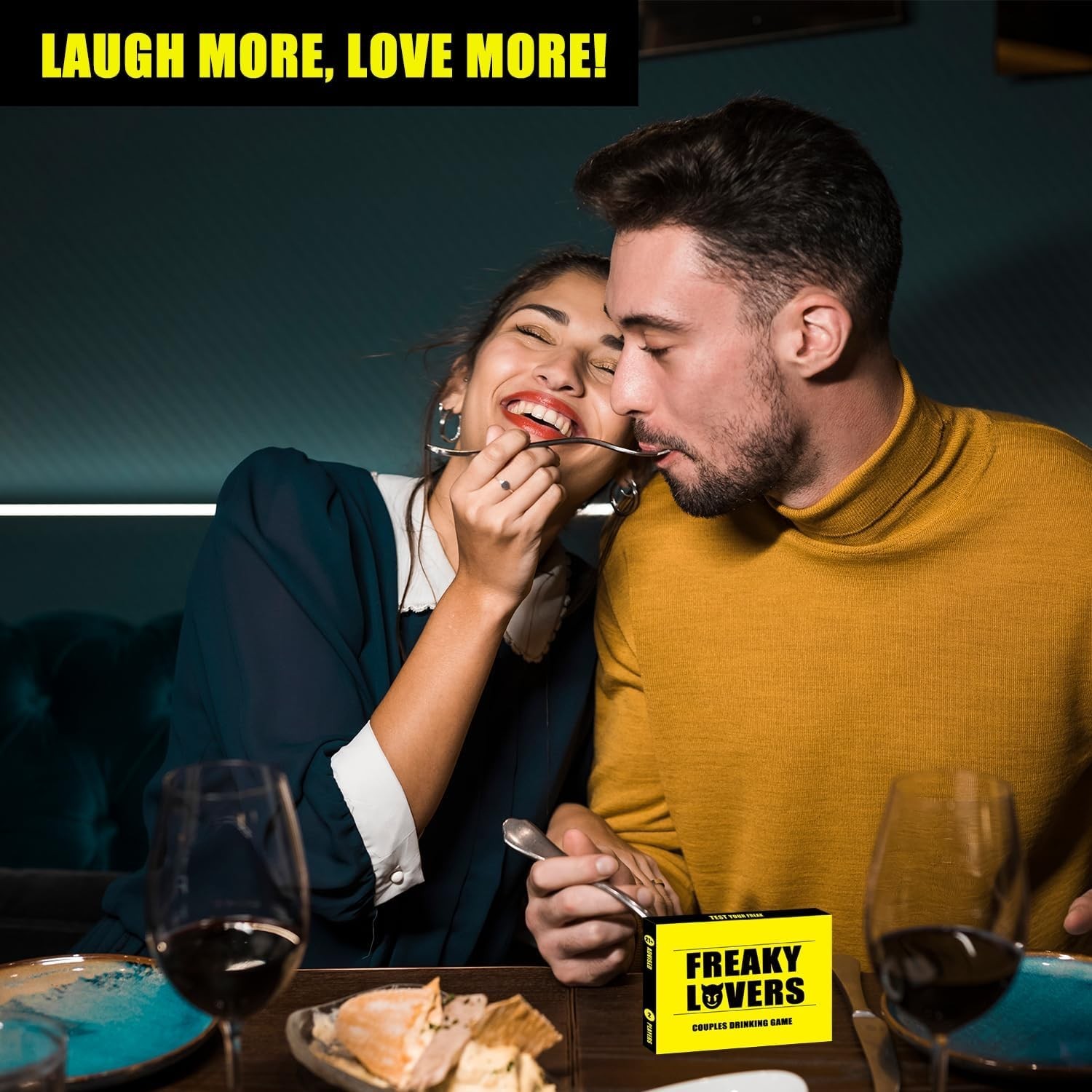 Couple Drinking Game for Date Night to Your Freak, Fun Couple Game for Roman…