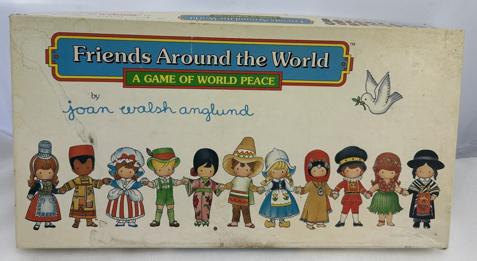1989 Friends Around the World Game by Aristoplay Complete Very Good Condition