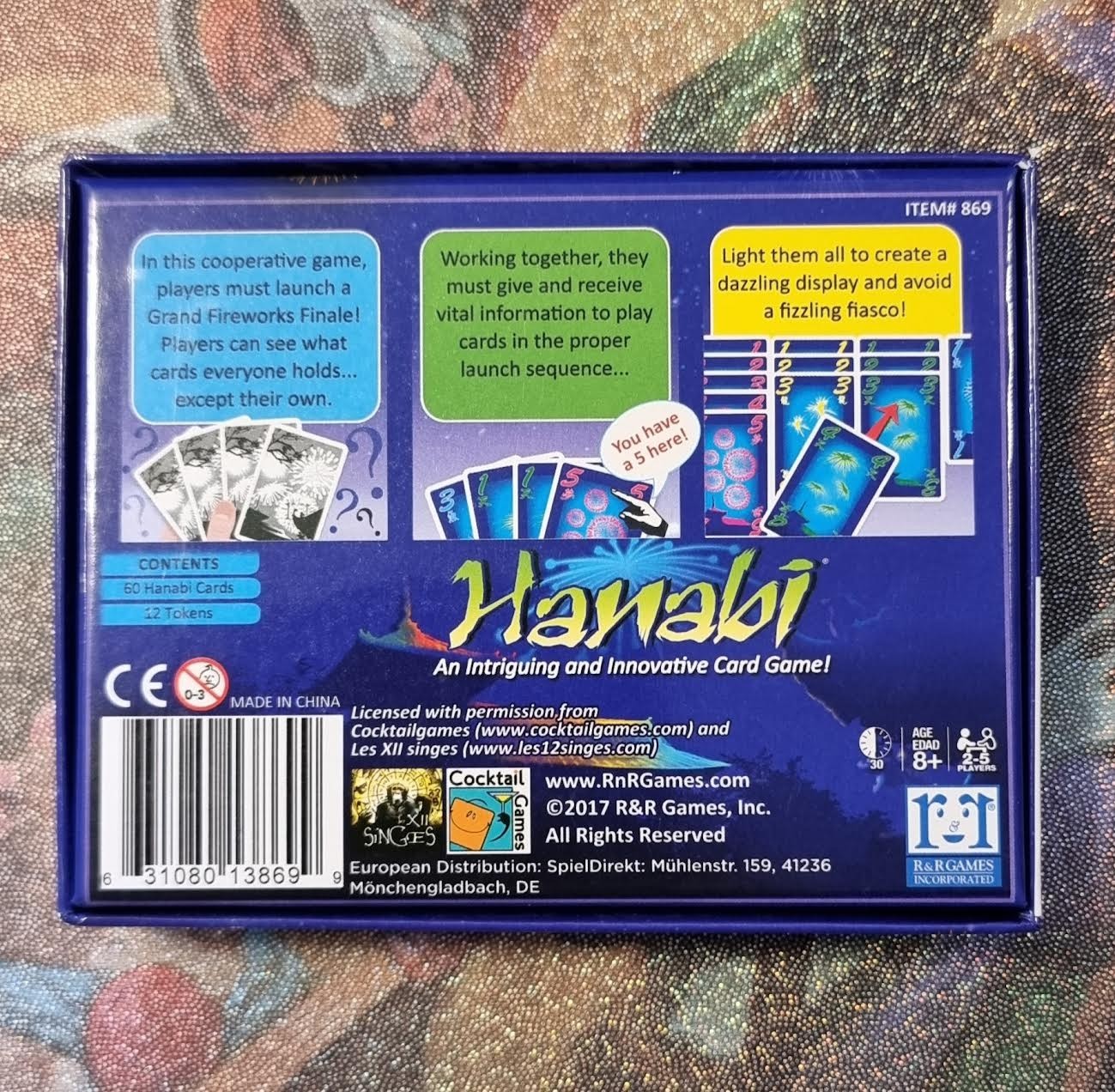 Hanabi Card Game